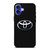 TOYOTA MOTOR CARBON FIBER iPhone 16 Case Cover
