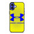 UNDER ARMOUR LOGO BLUE YELLOW iPhone 16 Case Cover