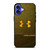 UNDER ARMOUR LOGO EMBROIDERY YELLOW iPhone 16 Case Cover