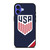 UNITED STATES SOCCER USMNT NAVY iPhone 16 Case Cover