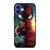 VENOM V SPIDERMAN FACE SUPERHERO MARVEL COMICS iPhone 16 Case Cover