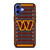 WASHINGTON COMMANDERS FOOTBALL FIELD iPhone 16 Case Cover