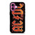 ACDC ROCK BAND RUSTY iPhone 16 Plus Case Cover