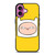 ADVENTURE TIME FINN THE HUMAN iPhone 16 Plus Case Cover