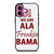 ALABAMA CRIMSON TIDE FOOTBALL FREAK iPhone 16 Plus Case Cover