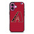 ARIZONA DIAMONDBACKS MLB LOGO iPhone 16 Plus Case Cover