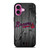 ATLANTA BRAVES BASEBALL MLB WOOD LOGO iPhone 16 Plus Case Cover