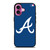 ATLANTA BRAVES MLB LOGO iPhone 16 Plus Case Cover