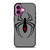 BLACK WIDOW SPIDER SYMBOL iPhone 16 Plus Case Cover