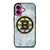 BOSTON BRUINS HOCKEY TEAM iPhone 16 Plus Case Cover