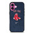 BOSTON RED SOX LOGO BASEBALL NIKE ICON ON JEANS iPhone 16 Plus Case Cover