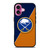 BUFFALO SABRES NHL HOCKEY LOGO iPhone 16 Plus Case Cover