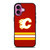 CALGARY FLAMES LOGO NHL HOCKEY TEAM ICON iPhone 16 Plus Case Cover