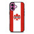 CANADA MENS SOCCER NATIONAL TEAM iPhone 16 Plus Case Cover