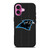 CAROLINA PANTHERS FOOTBALL TEXT iPhone 16 Plus Case Cover