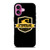 CATERPILLAR TRACTOR LOGO CAT ICON TODAY'S WORK iPhone 16 Plus Case Cover
