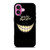 CHESIRE CAT ALICE IN WONDERLAND MAD HERE iPhone 16 Plus Case Cover
