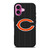 CHICAGO BEARS FOOTBALL TEXT iPhone 16 Plus Case Cover
