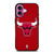 CHICAGO BULLS BASKETBALL NBA iPhone 16 Plus Case Cover