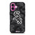 CHICAGO WHITE SOX BASEBALL BLACK CAMO iPhone 16 Plus Case Cover