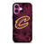 CLEVELAND CAVALIERS BASKETBALL NBA FIRE iPhone 16 Plus Case Cover