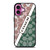 COACH NEW YORK LOGO PINK GREEN PATTERN ICON iPhone 16 Plus Case Cover