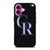 COLORADO ROCKIES MLB LOGO iPhone 16 Plus Case Cover