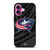 COLUMBUS BLUE JACKETS NHL TEAM iPhone 16 Plus Case Cover