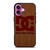 DC SHOES SKATEBOARD WOODEN LOGO iPhone 16 Plus Case Cover