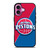DETROIT PISTONS NBA BASKETBALL LOGO iPhone 16 Plus Case Cover