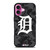 DETROIT TIGERS BASEBALL BLACK CAMO iPhone 16 Plus Case Cover