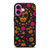 DIA DE LOS MUERTOS PATTERN iPhone 16 Plus Case Cover