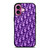 DIOR LOGO PURPLE iPhone 16 Plus Case Cover