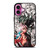 DR STONE ANIME BLACK WHITE iPhone 16 Plus Case Cover