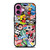 FAMOUS BRAND LOGO MIX iPhone 16 Plus Case Cover