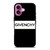GIVENCHY PARIS BOLD iPhone 16 Plus Case Cover