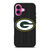 GREEN BAY PACKERS FOOTBALL TEXT iPhone 16 Plus Case Cover