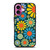 HIPPIE FLOWER PATTERN iPhone 16 Plus Case Cover