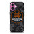 HOUSTON DYNAMO FC MLS BLACK CAMO iPhone 16 Plus Case Cover