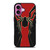IRON SPIDERMAN COSTUME iPhone 16 Plus Case Cover