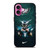 JALEN HURTS PHILADELPHIA EAGLES iPhone 16 Plus Case Cover