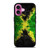 JAMAICAN FLAG SPLASH iPhone 16 Plus Case Cover