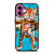 JEAN MICHEL BASQUIAT ART iPhone 16 Plus Case Cover