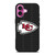 KANSAS CITY CHIEFS FOOTBALL TEXT iPhone 16 Plus Case Cover
