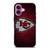 KANSAS CITY CHIEFS NFL FOOTBALL iPhone 16 Plus Case Cover