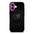 LA LOS ANGELES FC SOCCER MLS iPhone 16 Plus Case Cover