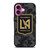 LOS ANGELES FC MLS BLACK CAMO iPhone 16 Plus Case Cover