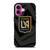 LOS ANGELES FC MLS BLACK iPhone 16 Plus Case Cover LOS ANGELES FC MLS BLACK iPhone 16 Plus Case Cover