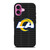 LOS ANGELES RAMS FOOTBALL TEXT iPhone 16 Plus Case Cover LOS ANGELES RAMS FOOTBALL TEXT iPhone 16 Plus Case Cover
