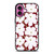 MARIMEKO HERITAGE WHITE RED FLOWER iPhone 16 Plus Case Cover